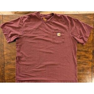 Carhartt TShirt Men’s 2XL K87 Workwear Pocket Short Sleeve